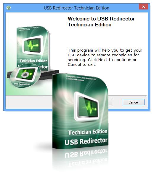 USB Redirector v6 Single License (for 1 Computer) 2 USB devices
